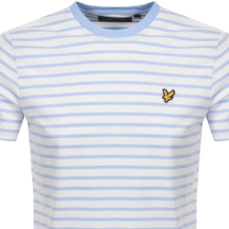 Alternative Image for ProductLyle And Scott Breton Stripe T Shirt Blue2