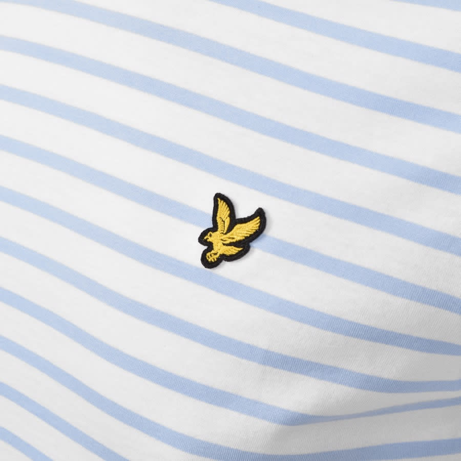 Alternative Image for ProductLyle And Scott Breton Stripe T Shirt Blue3