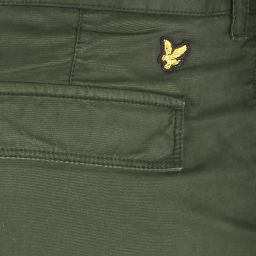 Alternative Image for ProductLyle And Scott Cargo Shorts Green3