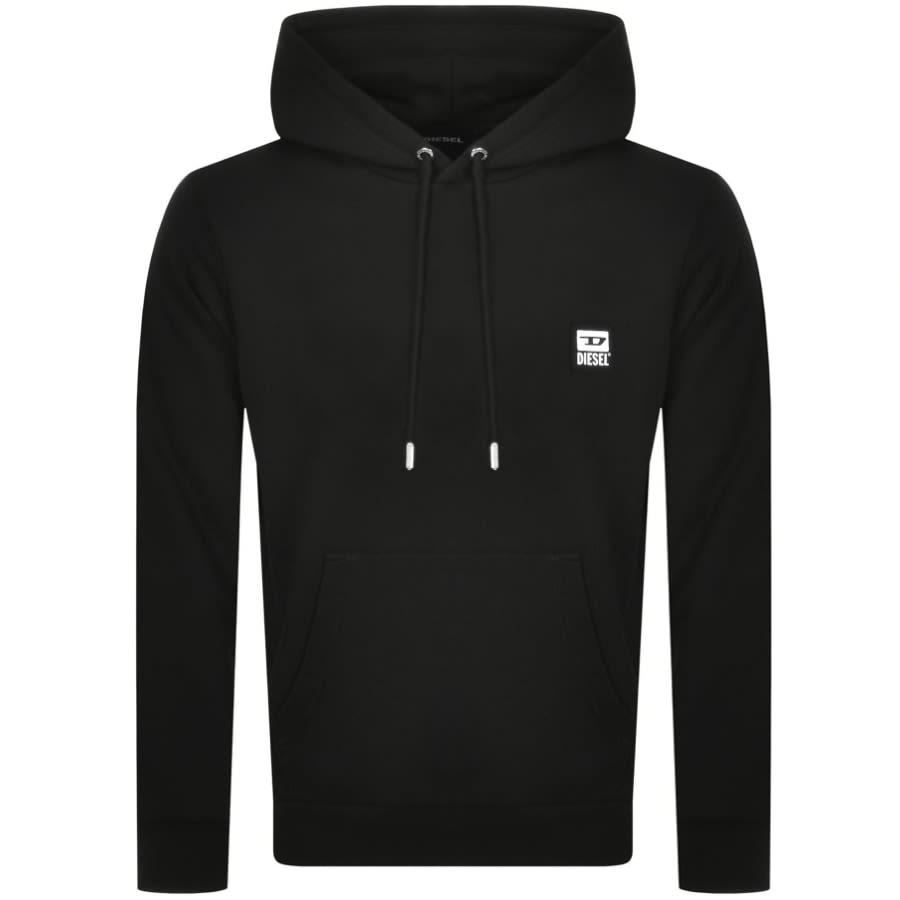 Alternative Image for ProductDiesel S Girik Logo Hoodie Black1