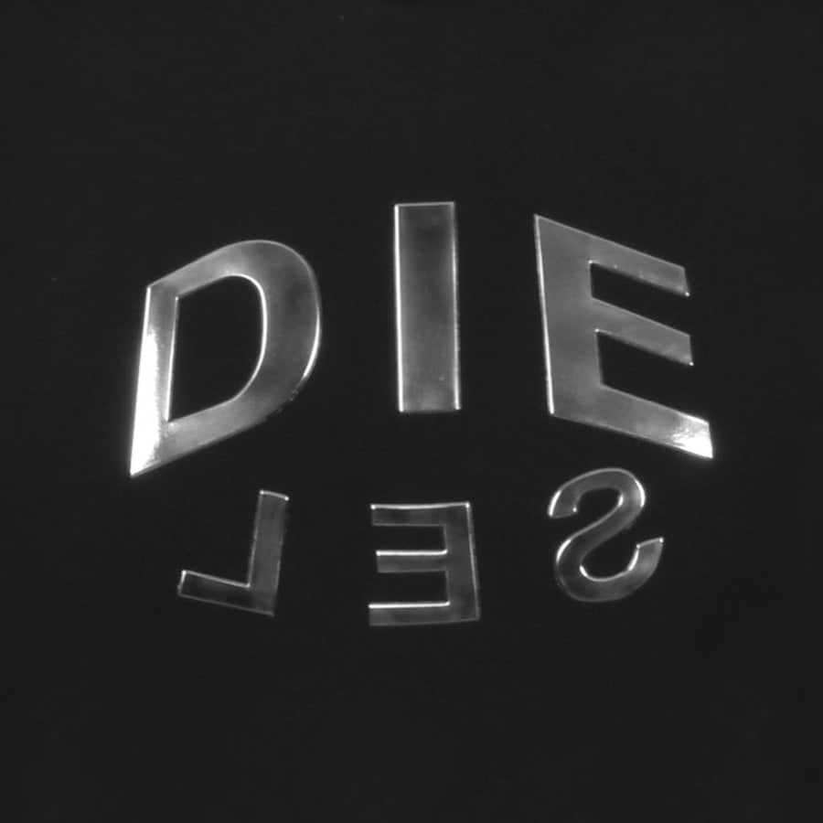 Alternative Image for ProductDiesel S Girkel Logo Hoodie Black3