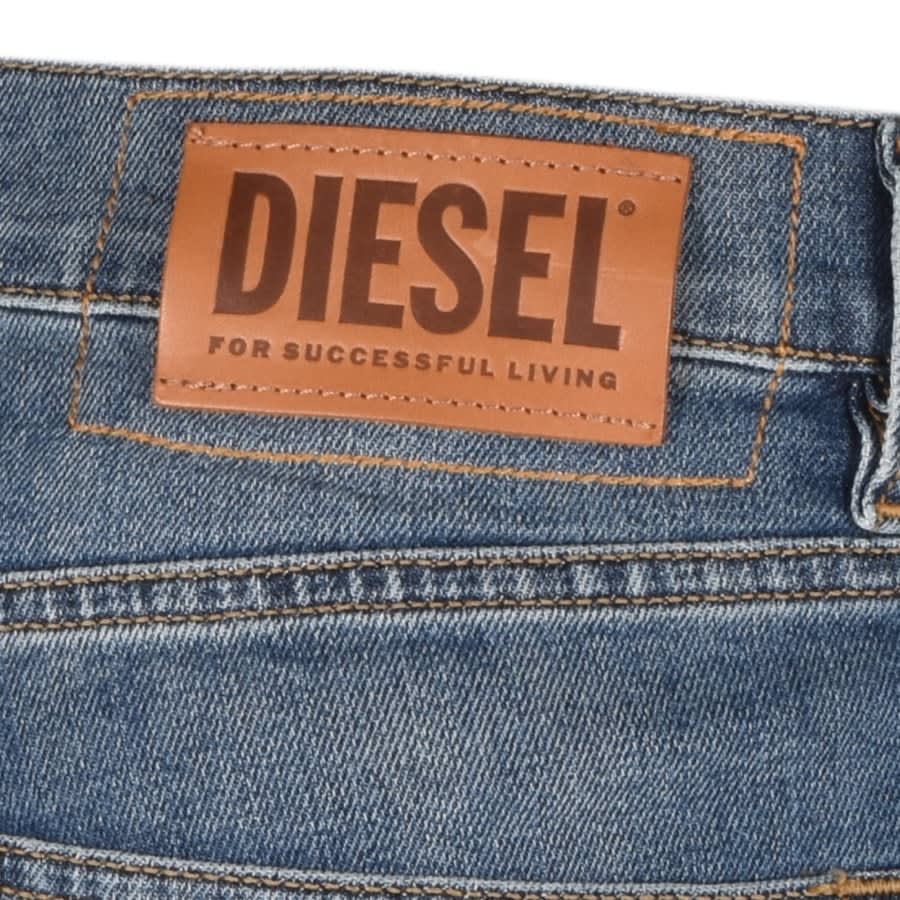 Diesel D Strukt Slim Fit Jeans Blue | Mainline Menswear