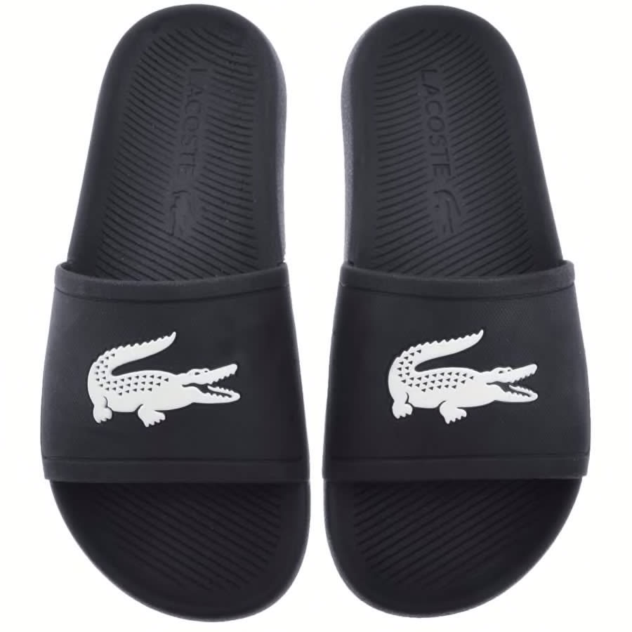 Alternative Image for ProductLacoste Croco Sliders Navy1