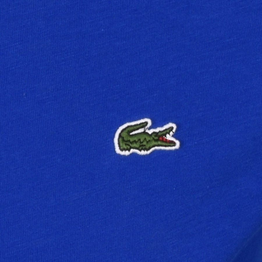 Lacoste Crew Neck T Shirt Blue | Mainline Menswear