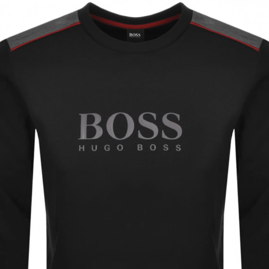 Alternative Image for ProductBOSS Bodywear Sweatshirt Black2