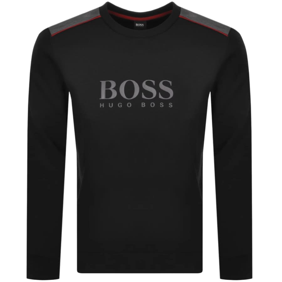 Alternative Image for ProductBOSS Bodywear Sweatshirt Black1