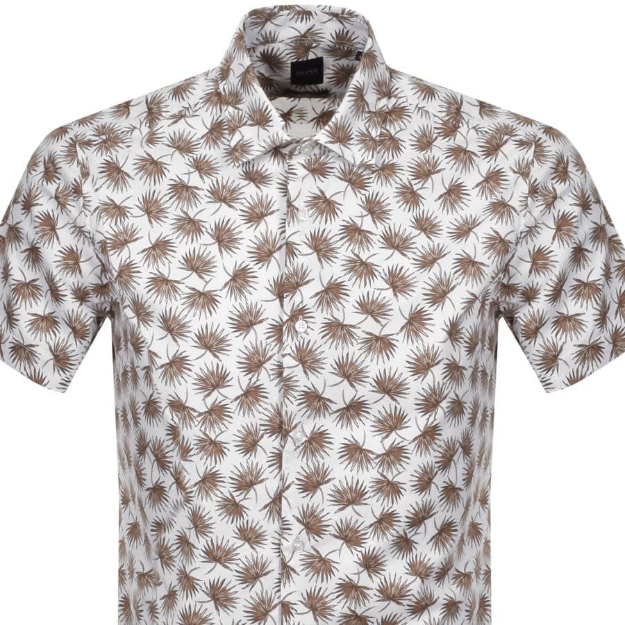 Alternative Image for ProductBOSS Rash Short Sleeved Shirt Brown2