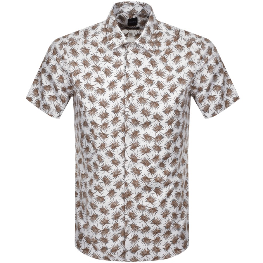 Alternative Image for ProductBOSS Rash Short Sleeved Shirt Brown1