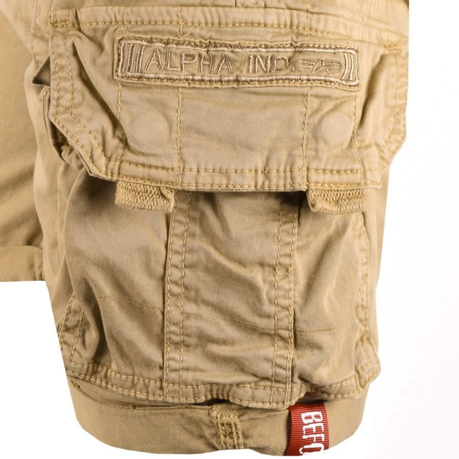 Alternative Image for ProductAlpha Industries Crew Shorts Brown3