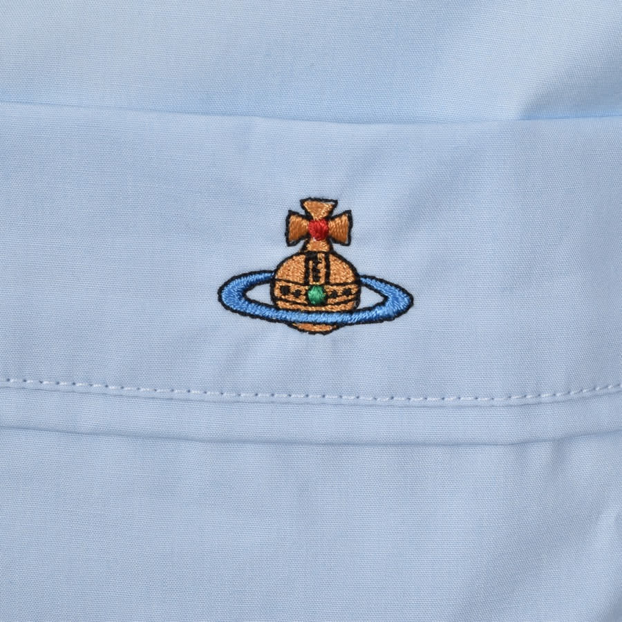 Alternative Image for ProductVivienne Westwood Short Sleeved Shirt Blue3