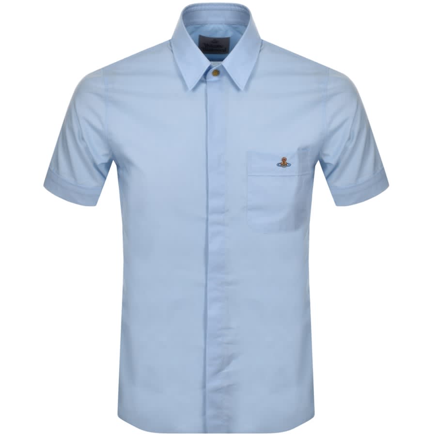 Alternative Image for ProductVivienne Westwood Short Sleeved Shirt Blue1