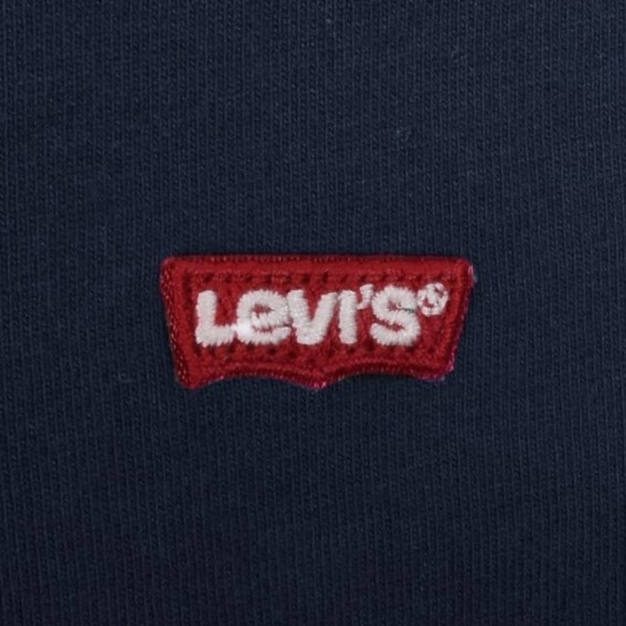 Alternative Image for ProductLevis Original Crew Neck Logo T Shirt Navy3