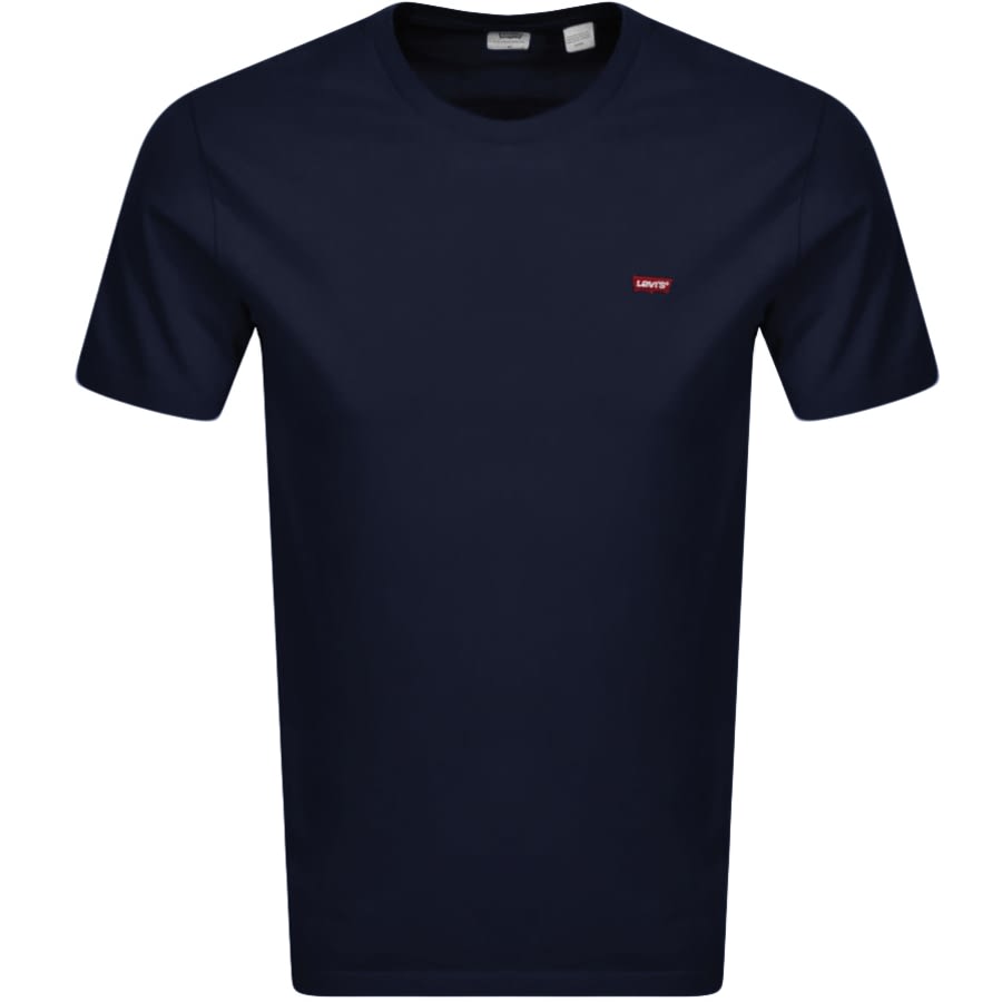 Alternative Image for ProductLevis Original Crew Neck Logo T Shirt Navy1