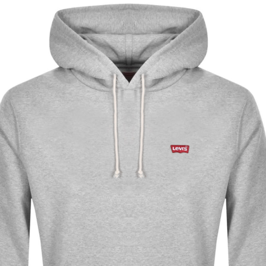 Alternative Image for ProductLevis Original Logo Hoodie Grey2