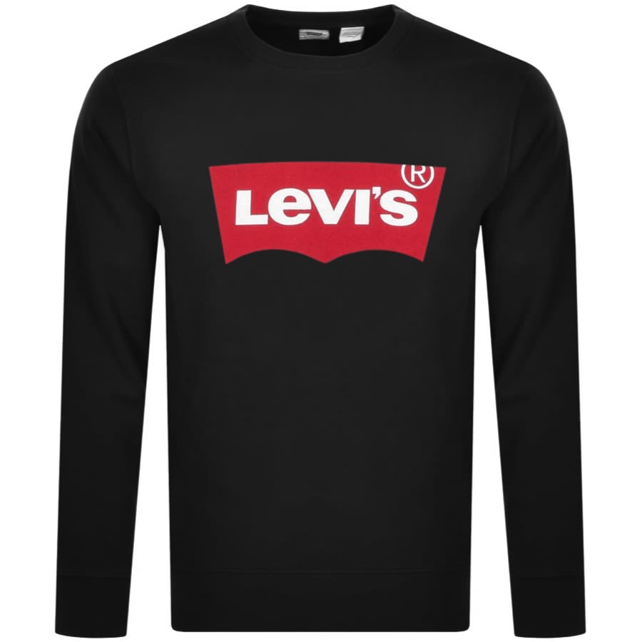 Alternative Image for ProductLevis Photo Crew Neck Sweatshirt Black1