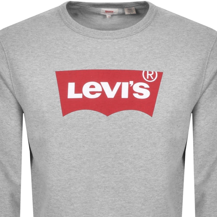 Alternative Image for ProductLevis Photo Crew Neck Sweatshirt Grey2