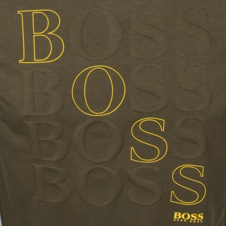 Alternative Image for ProductBOSS Crew Neck Teeonic T Shirt Green3