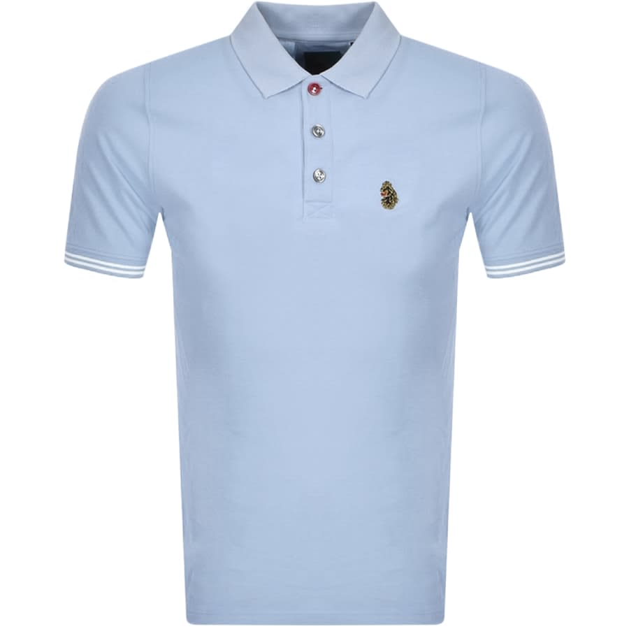Alternative Image for ProductLuke 1977 New Mead Polo T Shirt Blue1