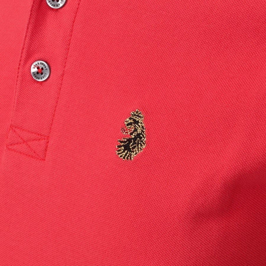 Alternative Image for ProductLuke 1977 New Mead Polo T Shirt Red3