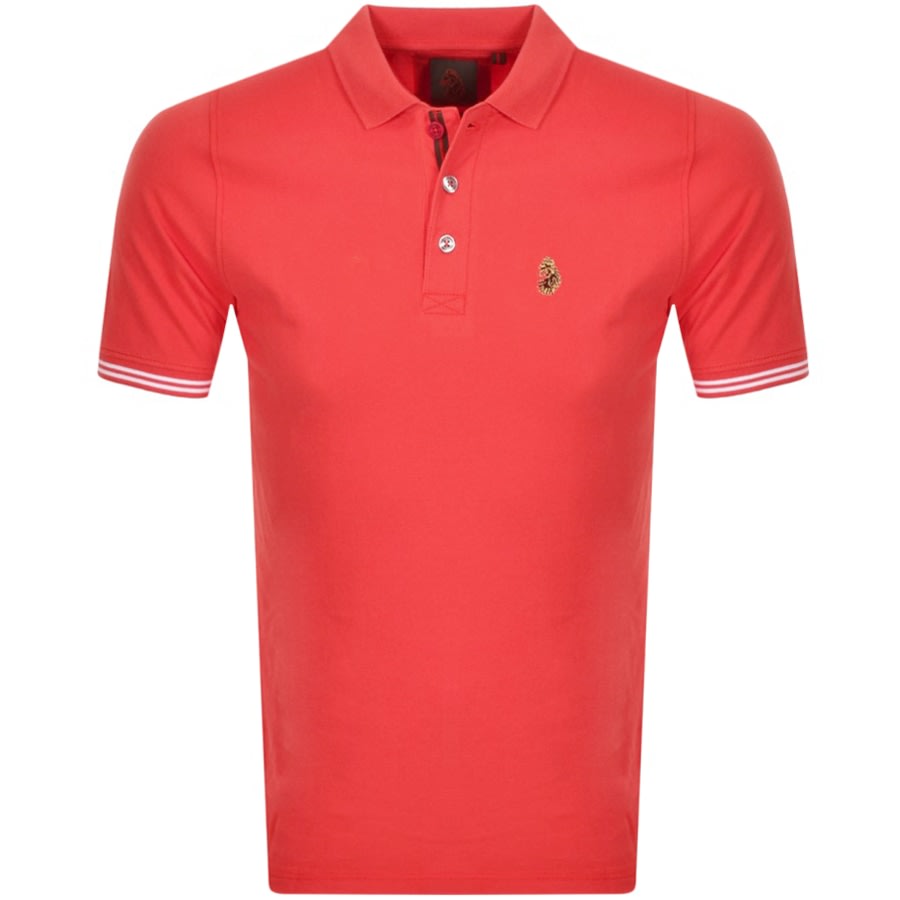Alternative Image for ProductLuke 1977 New Mead Polo T Shirt Red1
