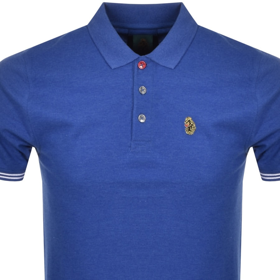 Alternative Image for ProductLuke 1977 New Mead Polo T Shirt Blue2
