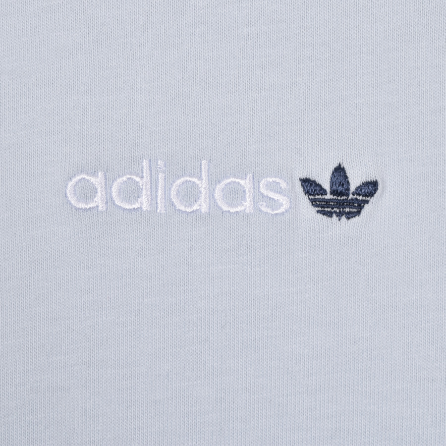 Alternative Image for Productadidas Originals Linear Repeat T Shirt Blue3