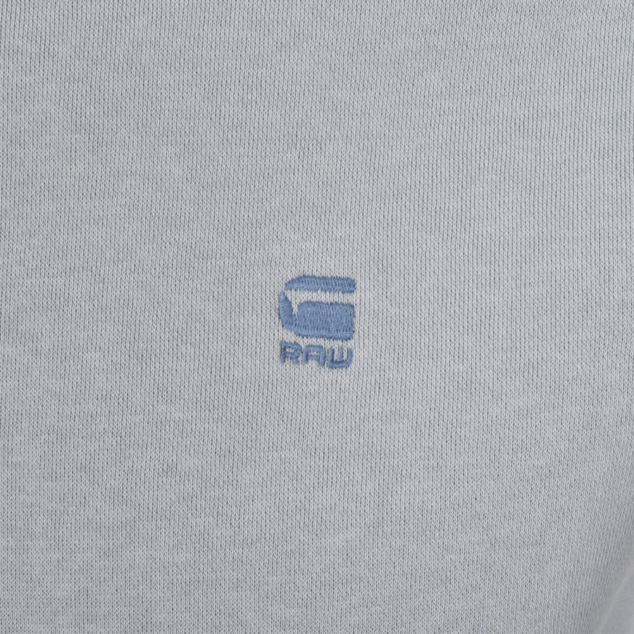 Alternative Image for ProductG Star Raw Core Crew Neck Sweatshirt Blue3