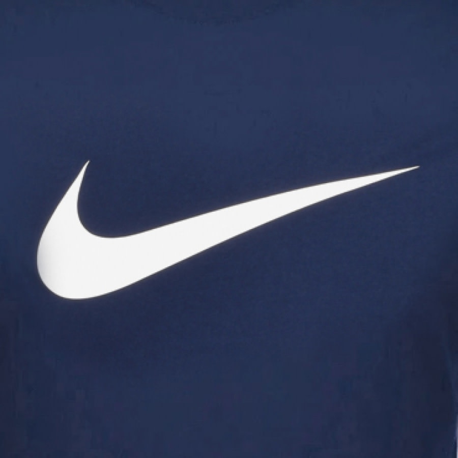 Alternative Image for ProductNike Crew Neck Icon Swoosh T Shirt Navy3