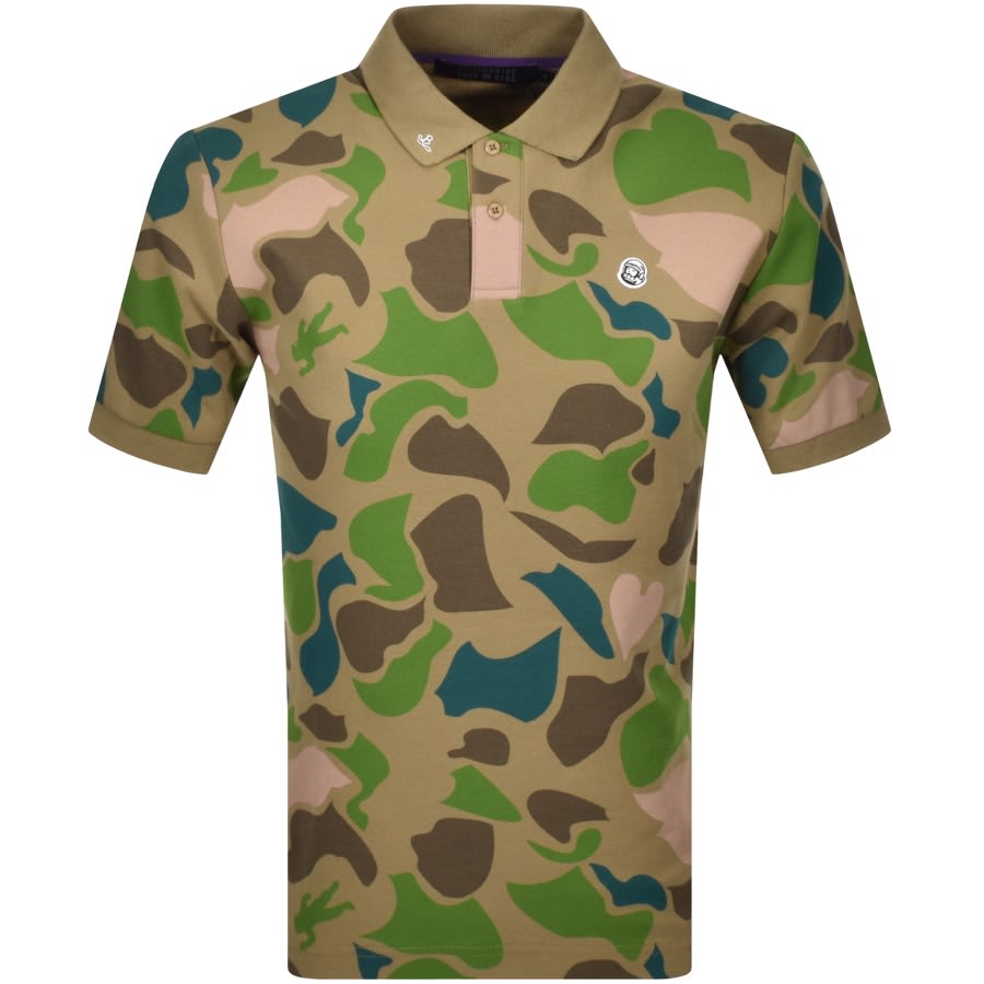 Alternative Image for ProductBillionaire Boys Club Short Sleeved Polo Khaki1