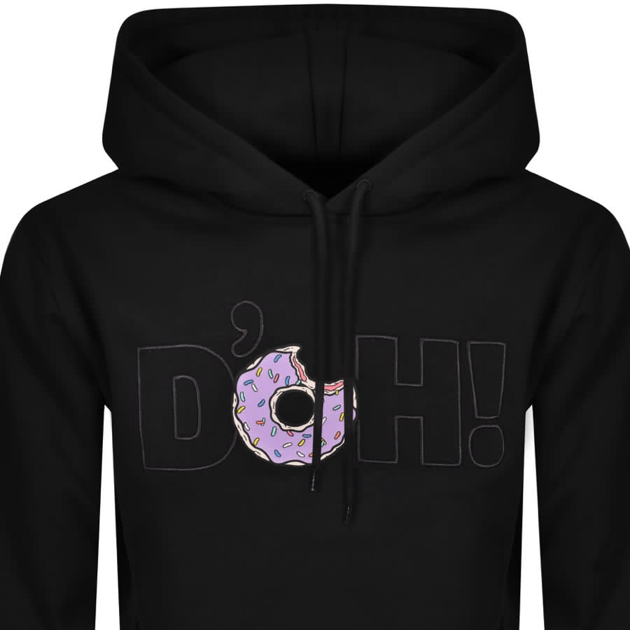 Alternative Image for Productadidas Originals X The Simpsons DOH Hoodie Black2