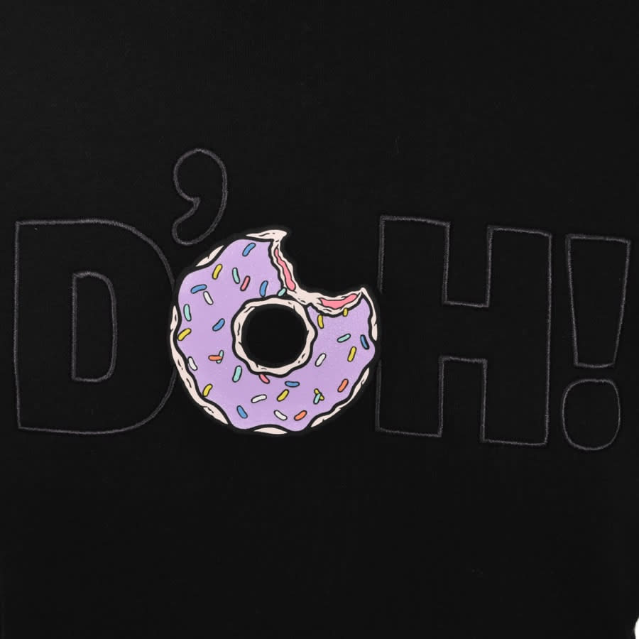 Alternative Image for Productadidas Originals X The Simpsons DOH Hoodie Black3