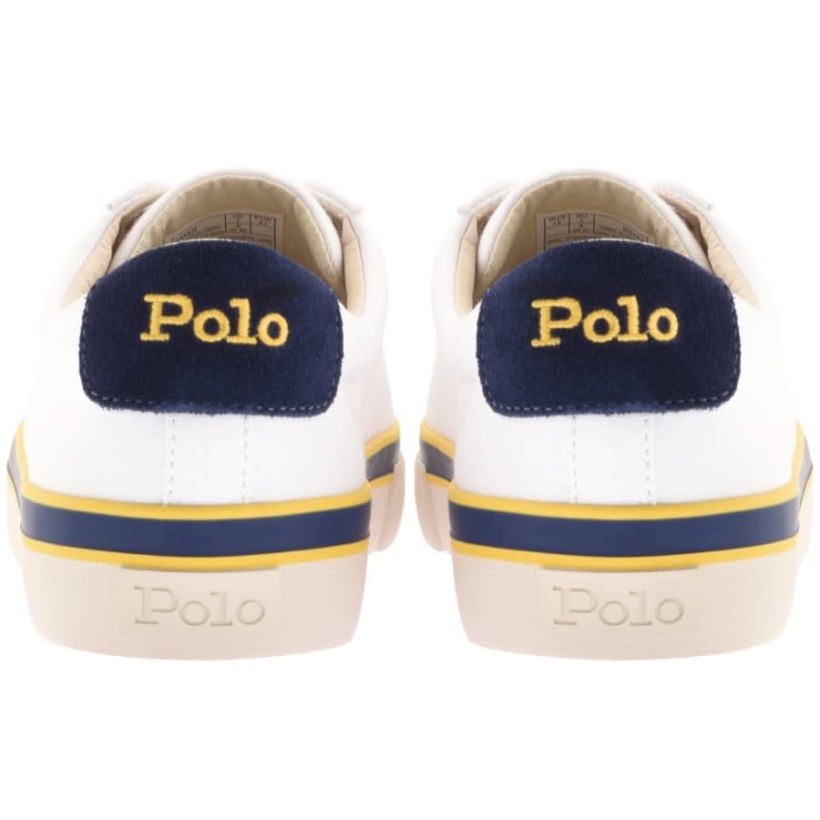 Alternative Image for ProductRalph Lauren Sayer Canvas Trainers White2