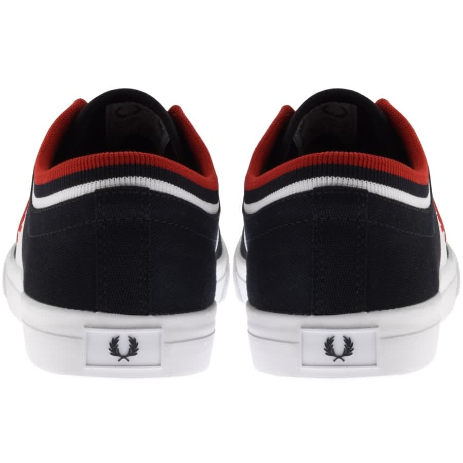 Alternative Image for ProductFred Perry Underspin Tipped Cuff Trainers Navy2