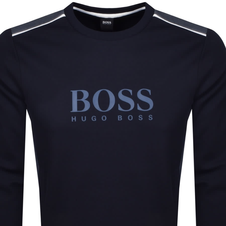 Alternative Image for ProductBOSS Bodywear Sweatshirt Navy2