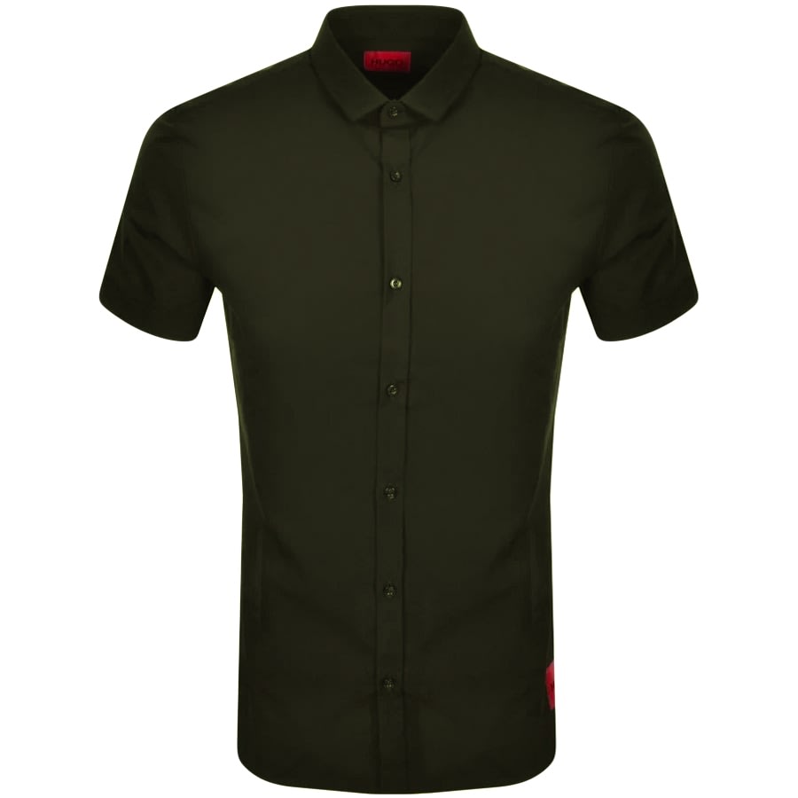 Alternative Image for ProductHUGO Empson Short Sleeve Shirt Green1