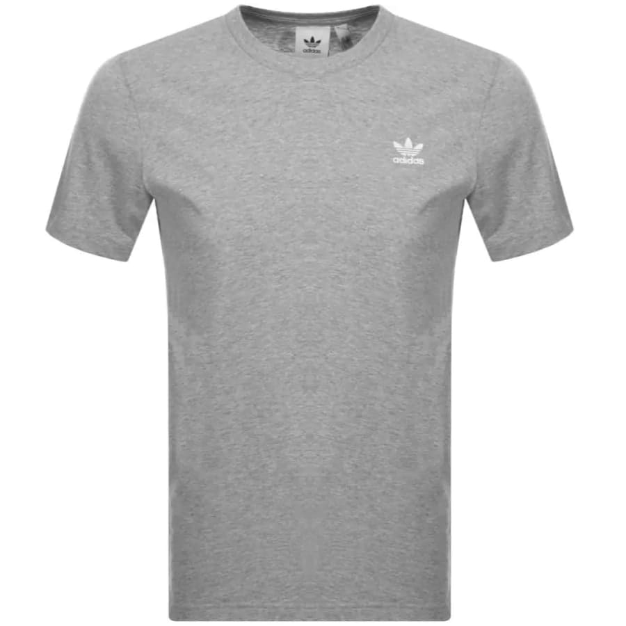 Alternative Image for Productadidas Originals Essential T Shirt Grey1