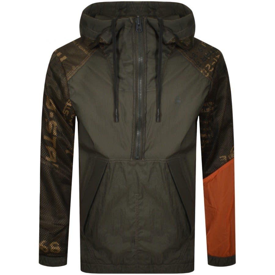 Alternative Image for ProductG Star Raw Reversable Anorak Jacket Khaki1