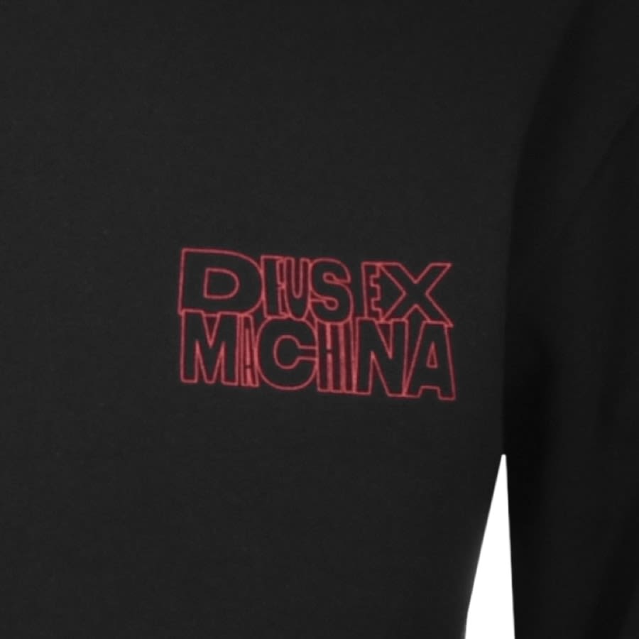 Alternative Image for ProductDeus Ex Machina Profound Crew Neck Sweatshirt Blac3