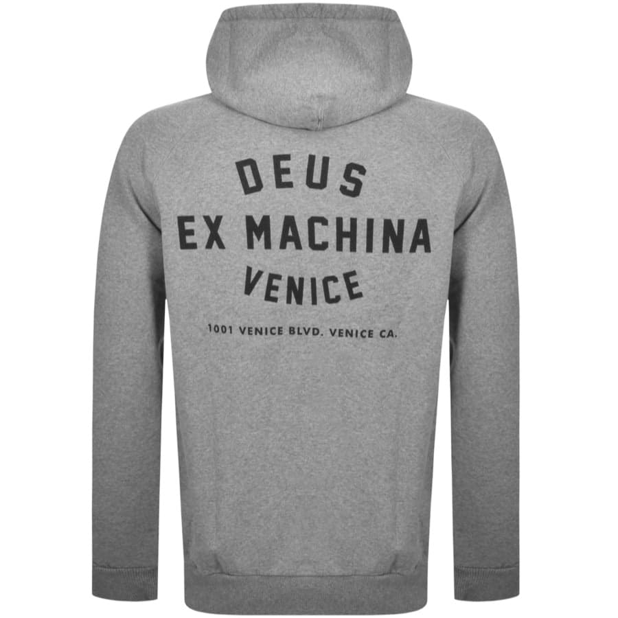 Alternative Image for ProductDeus Ex Machina Venice Logo Hoodie Grey2
