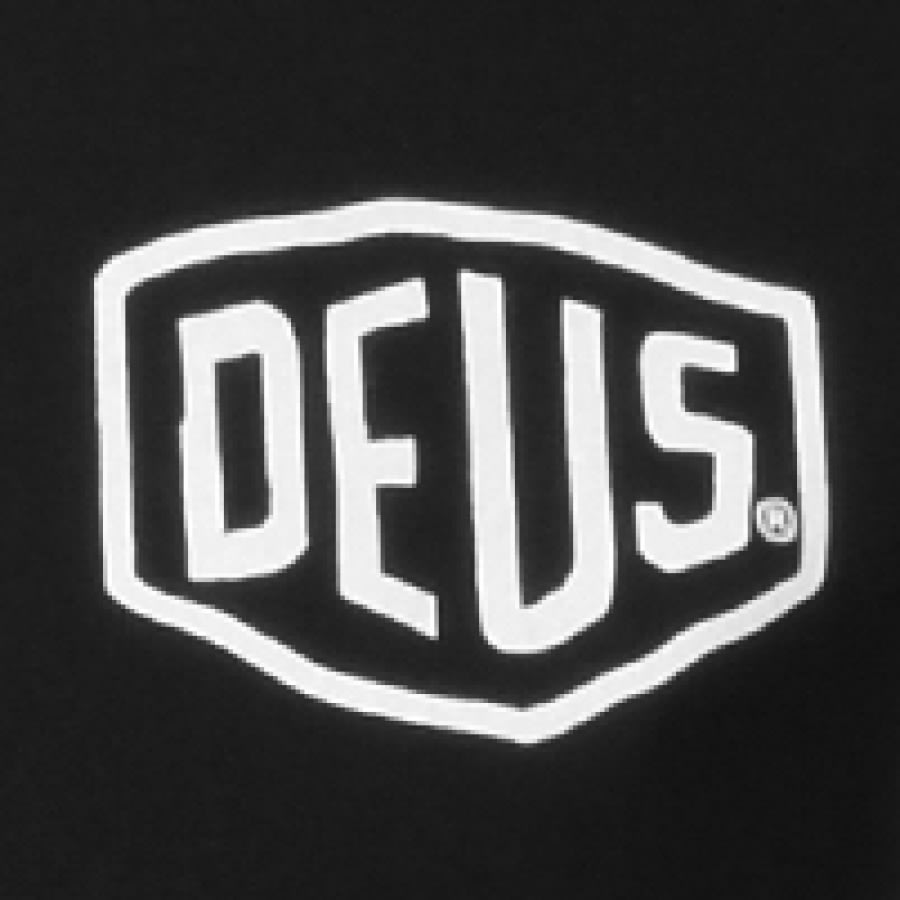 Alternative Image for ProductDeus Ex Machina Long Sleeved Logo T Shirt Black3