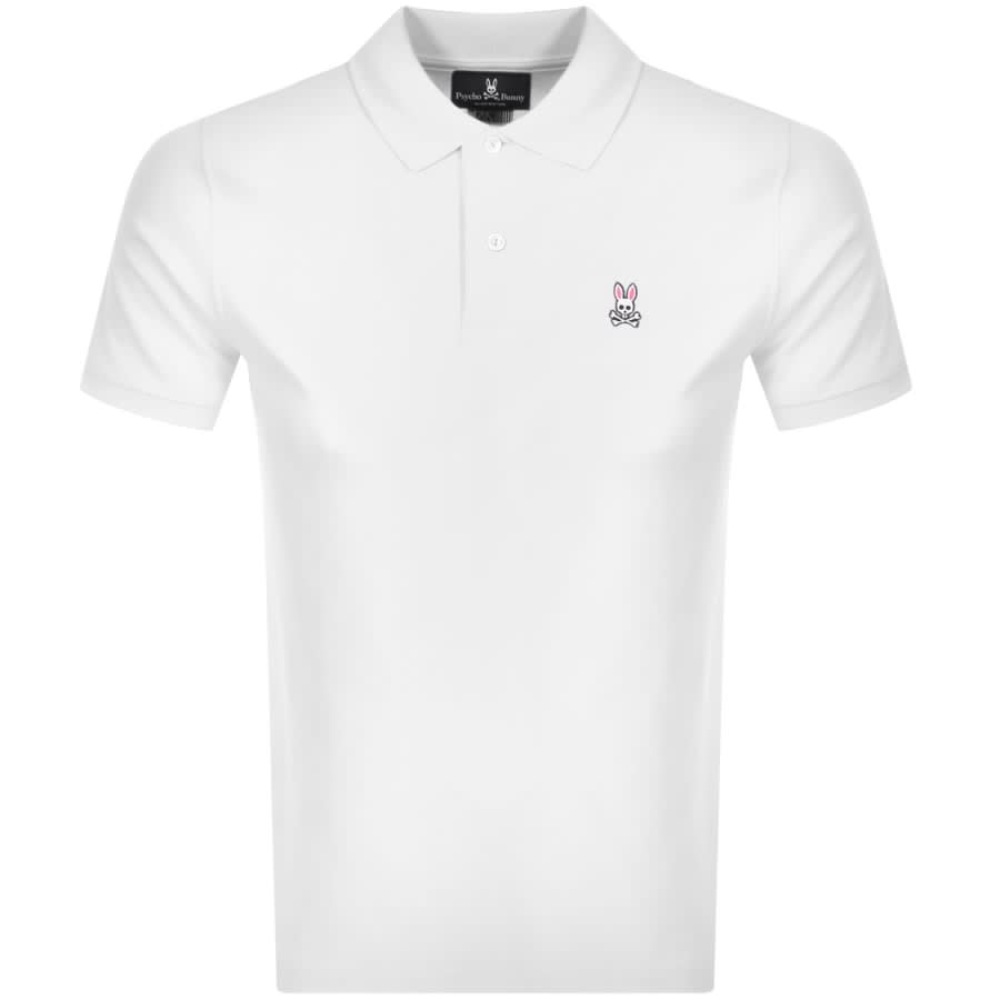 Alternative Image for ProductPsycho Bunny Classic Polo T Shirt White1