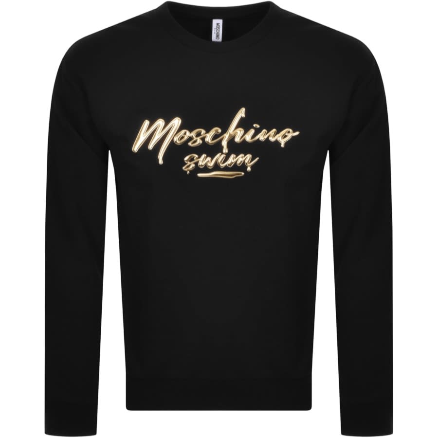 Alternative Image for ProductMoschino Swim Logo Sweatshirt Black1