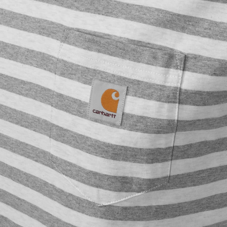 Alternative Image for ProductCarhartt Scotty Short Sleeved T Shirt Grey3