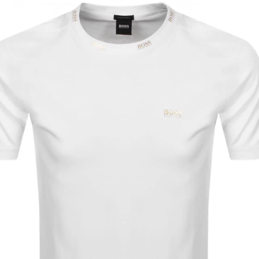Alternative Image for ProductBOSS Tee Gold T Shirt White2