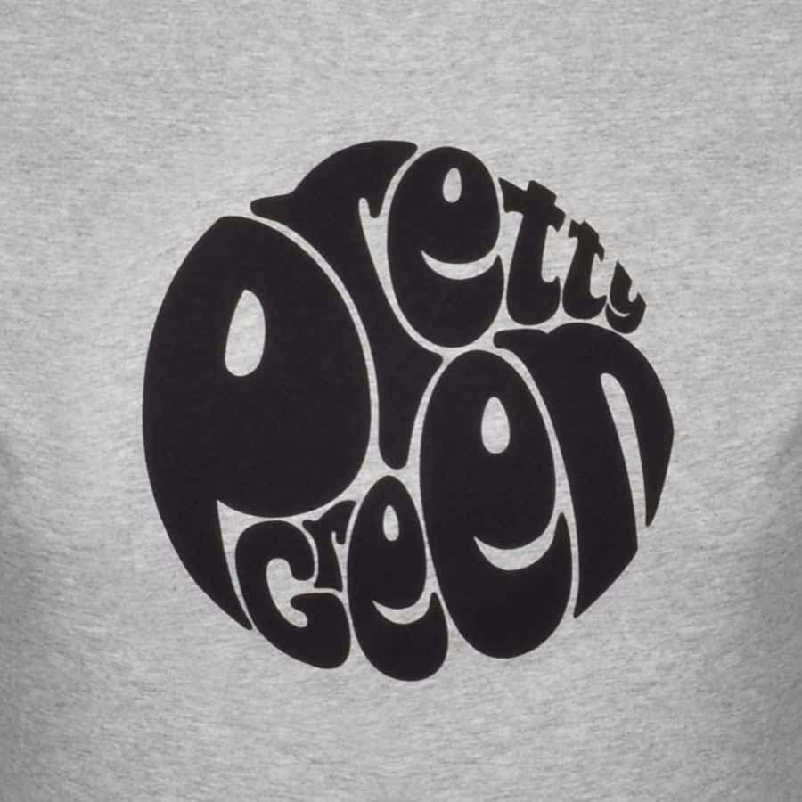 Alternative Image for ProductPretty Green Gillespie Logo T Shirt Grey3