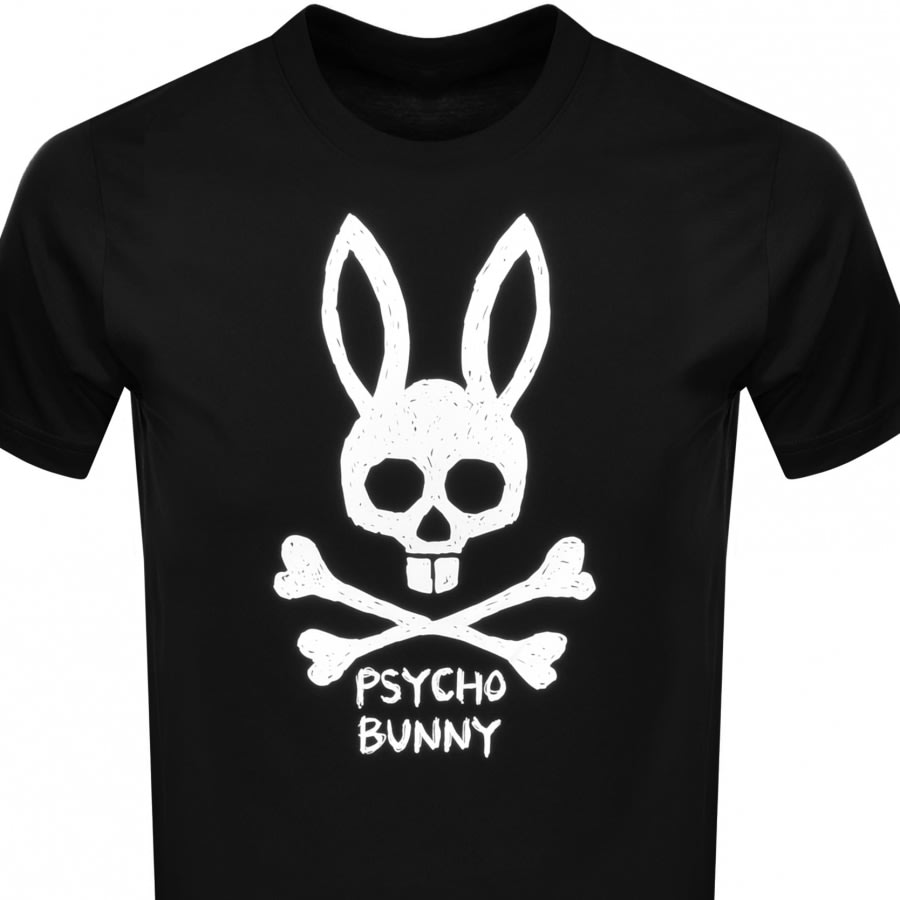 Alternative Image for ProductPsycho Bunny Jasper Logo T Shirt Black2