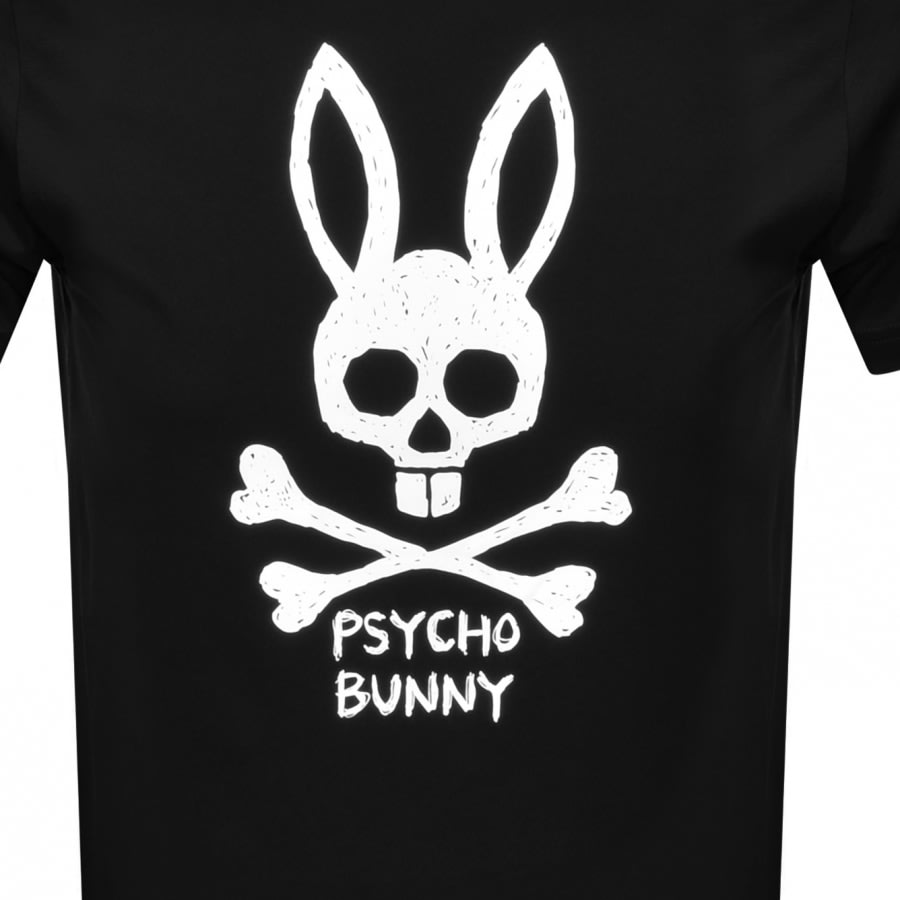 Alternative Image for ProductPsycho Bunny Jasper Logo T Shirt Black3