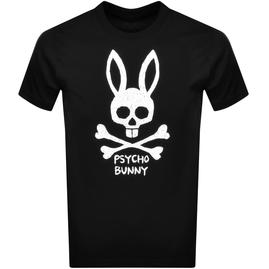 Alternative Image for ProductPsycho Bunny Jasper Logo T Shirt Black1