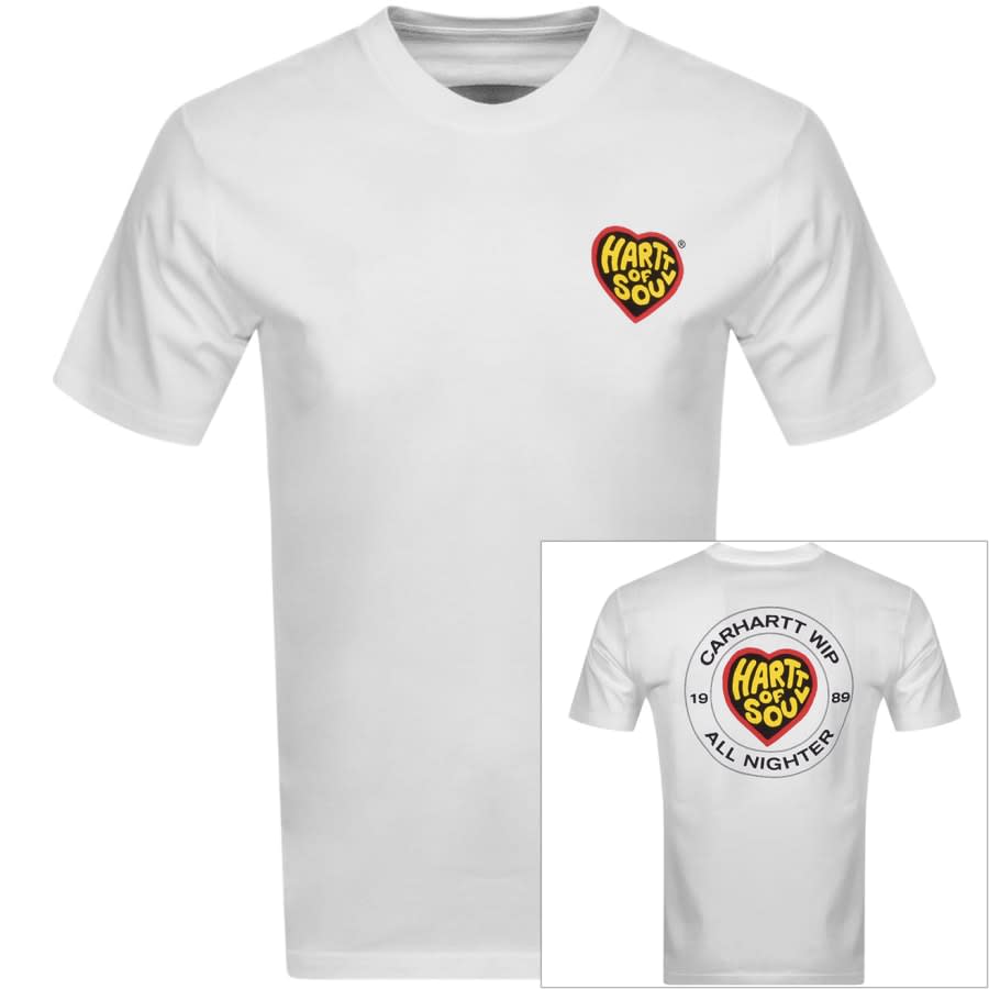 Alternative Image for ProductCarhartt Hartt Of Soul T Shirt White1