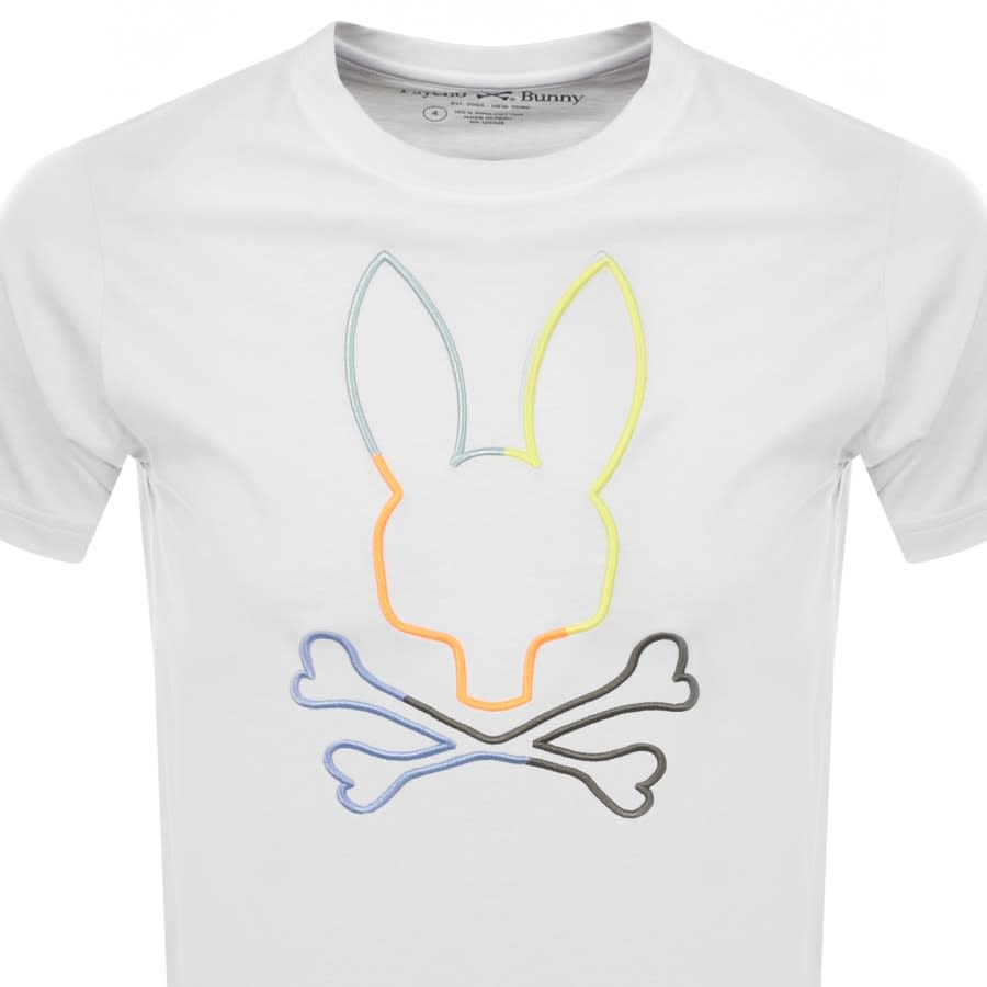 Alternative Image for ProductPsycho Bunny Sheffield Logo T Shirt White2